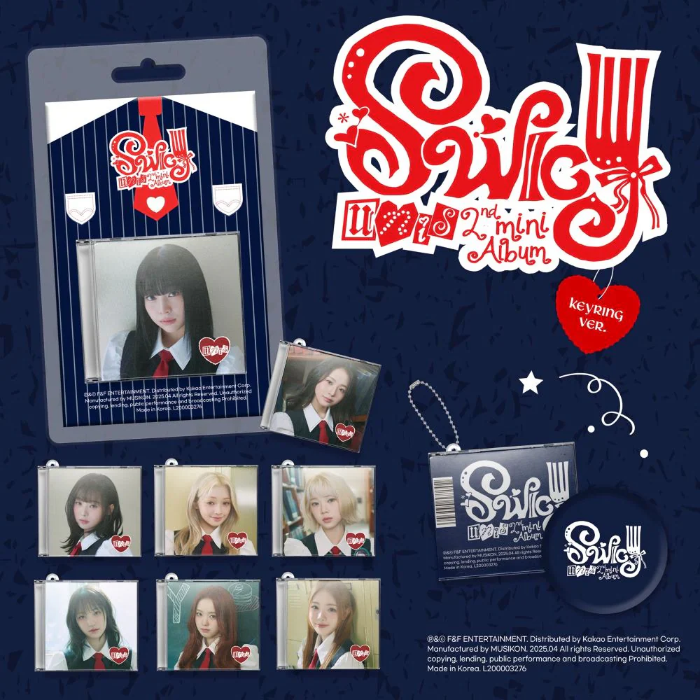 UNIS - 2nd Mini Album [SWICY] Keyring Ver.