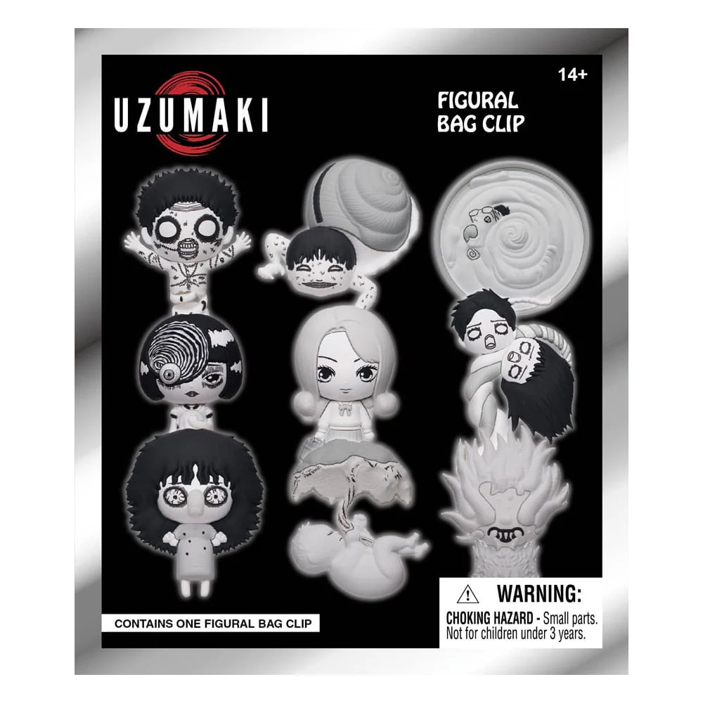 Uzumaki 3D PVC Bag Clips Series 1 - Image 3