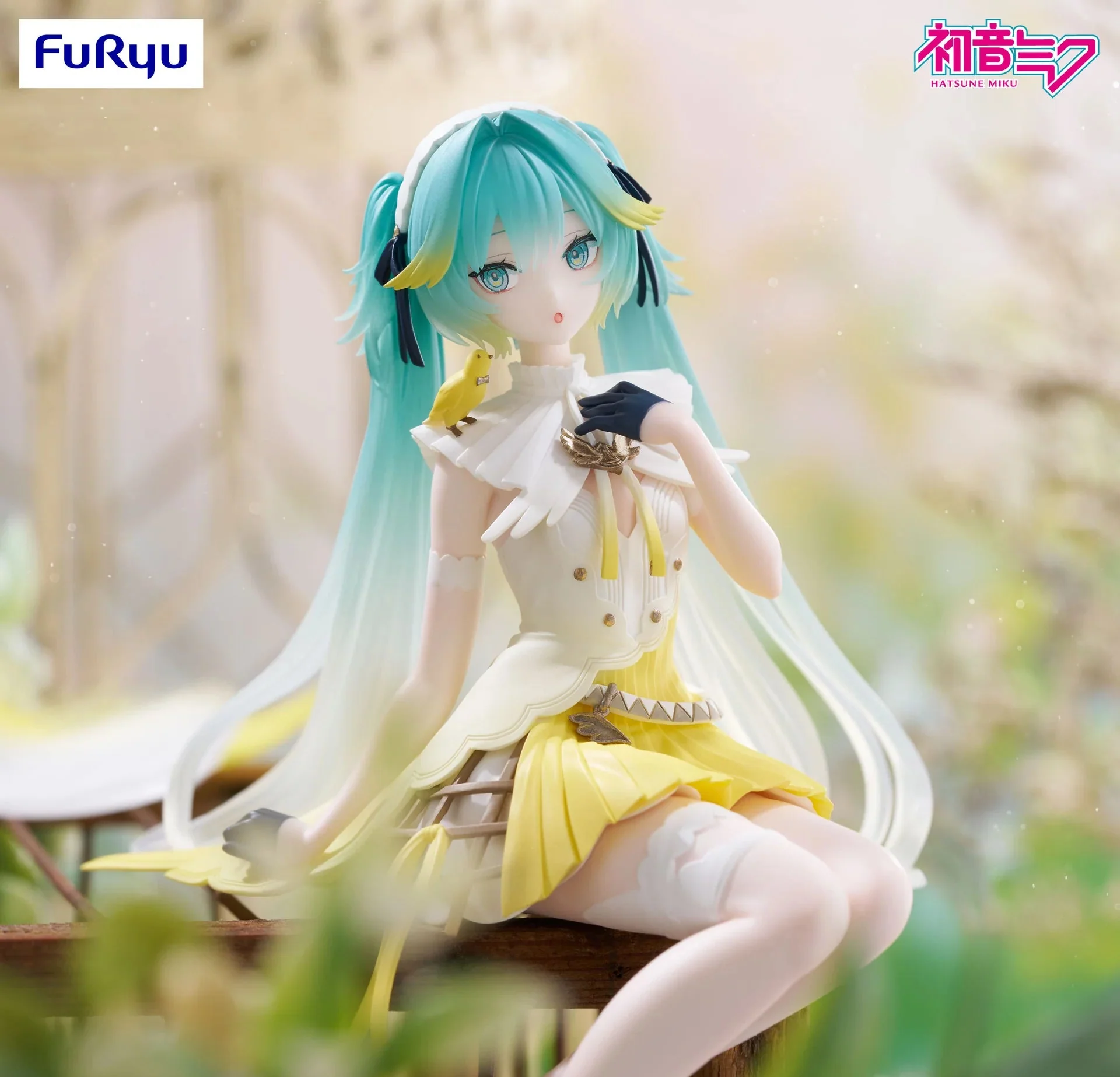 Vocaloid Hatsune Miku (Canary Bird) Noodle Stopper Figure - Image 2