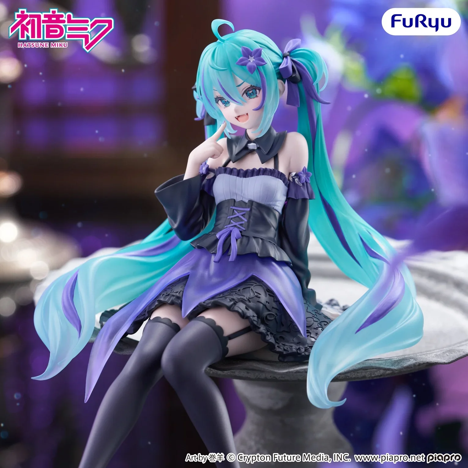 Vocaloid Hatsune Miku (Flower Fairy Bellflower) Noodle Stopper Figure [Preorder] - Image 3