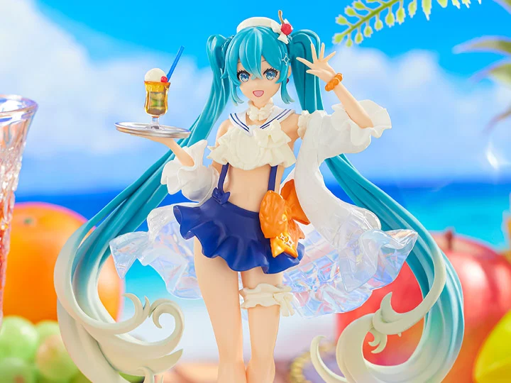 Vocaloid SweetSweets Series Hatsune Miku (Tropical Juice Color Ver.) Exceed Creative Figure (2nd Hand) - Image 2
