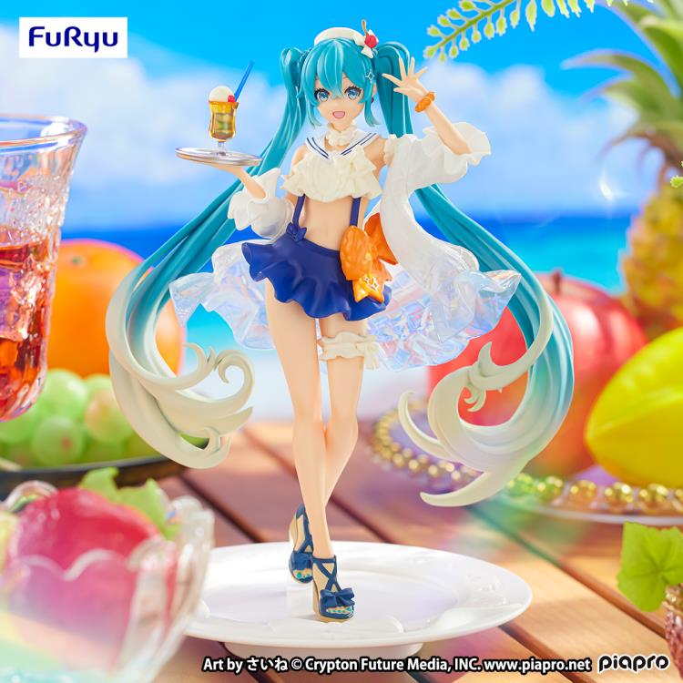 Vocaloid SweetSweets Series Hatsune Miku (Tropical Juice Color Ver.) Exceed Creative Figure (2nd Hand) - Image 3