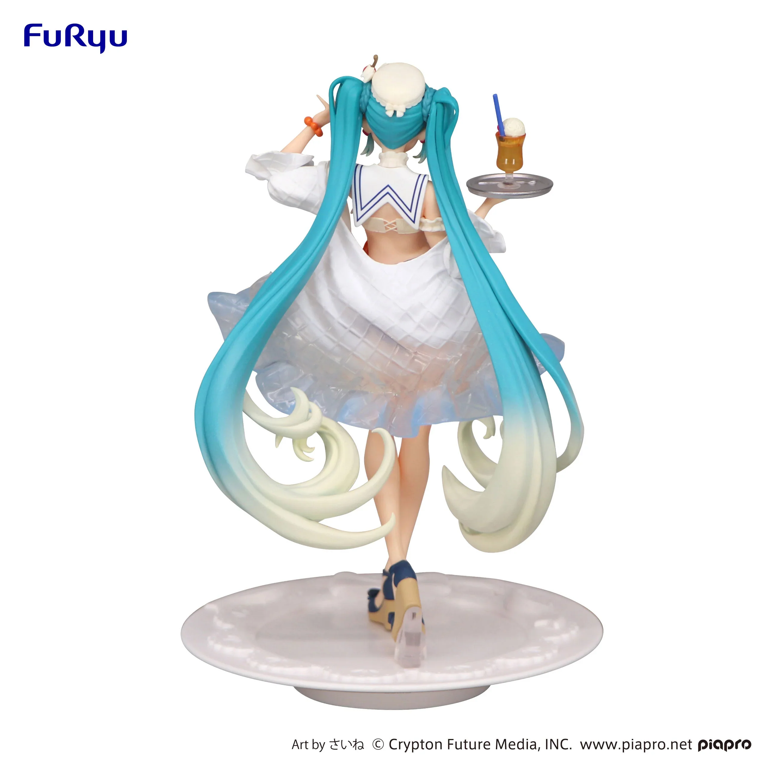 Vocaloid SweetSweets Series Hatsune Miku (Tropical Juice Color Ver.) Exceed Creative Figure (2nd Hand) - Image 6