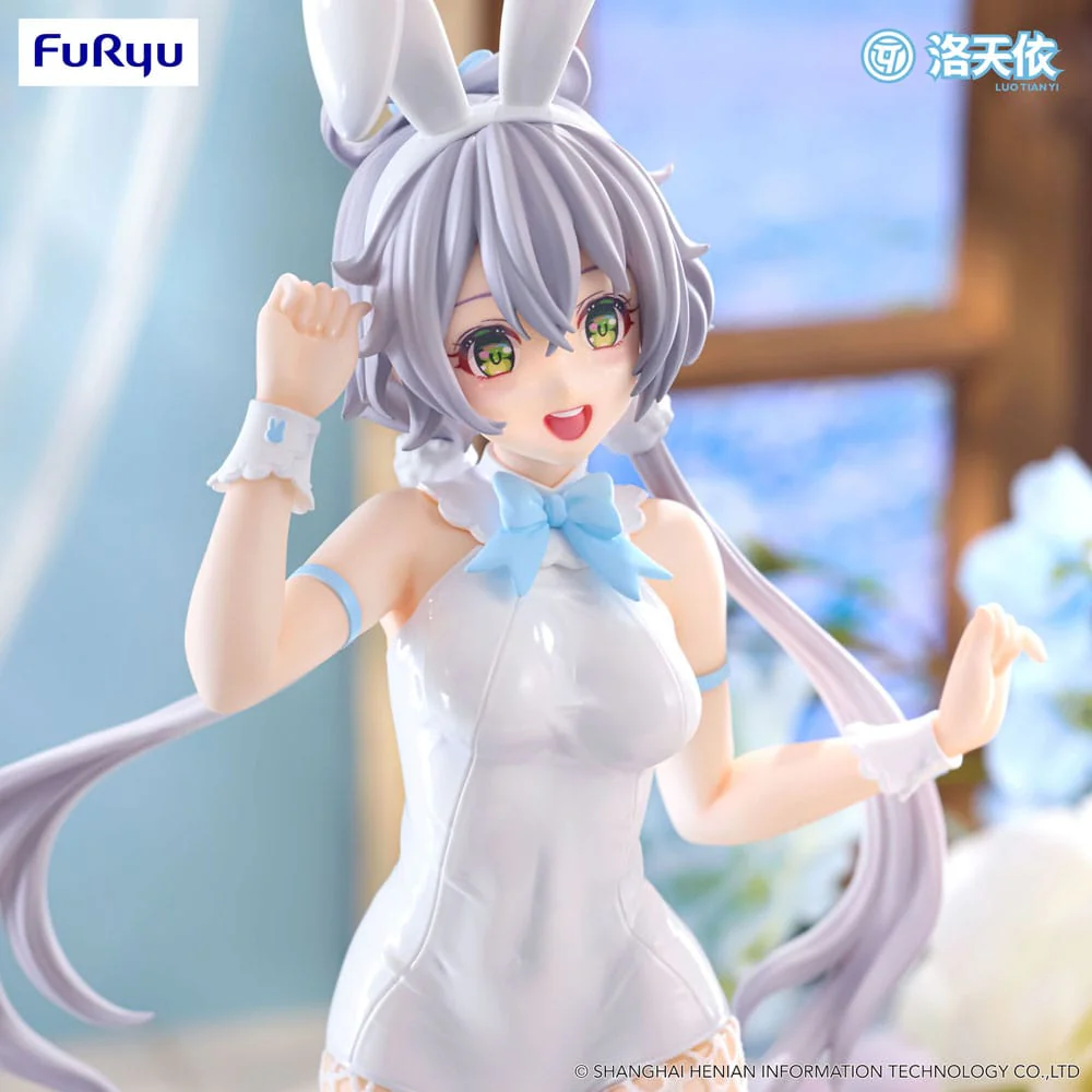 VTuber BiCute Bunnies PVC Statue V Singer Luo Tian Yi 28 cm - Image 3