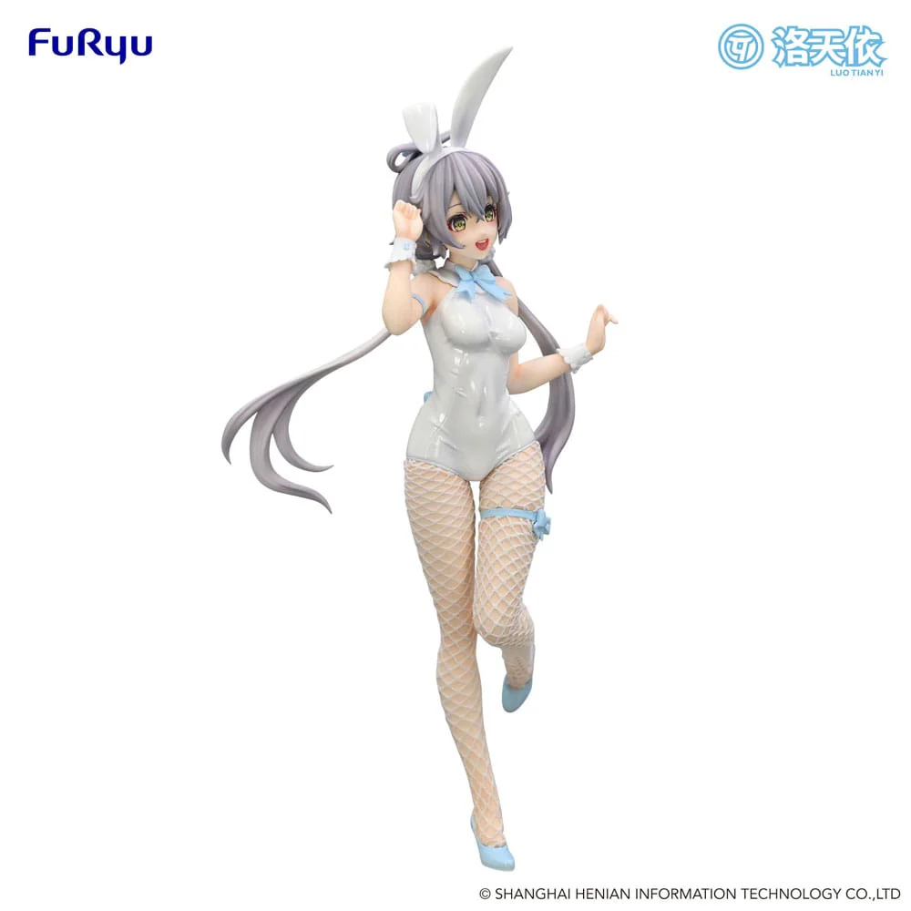 VTuber BiCute Bunnies PVC Statue V Singer Luo Tian Yi 28 cm - Image 8
