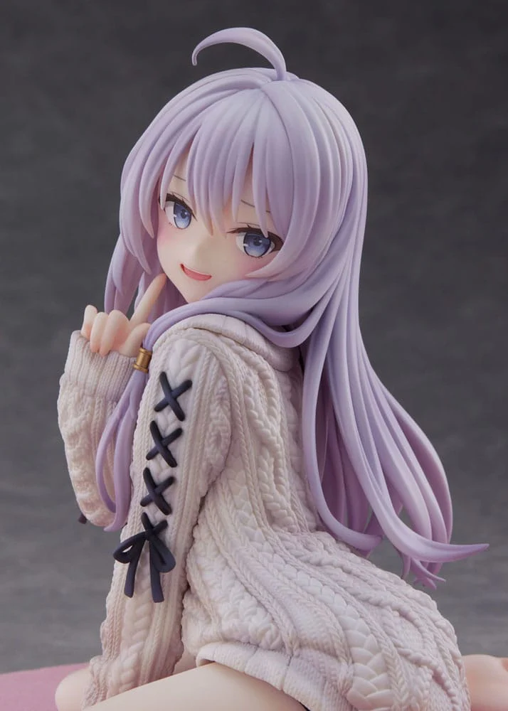 Wandering Witch: The Journey of Elaina PVC Statue 1/7 Elaina Knit One-piece Dress Ver. 15 cm - Image 10