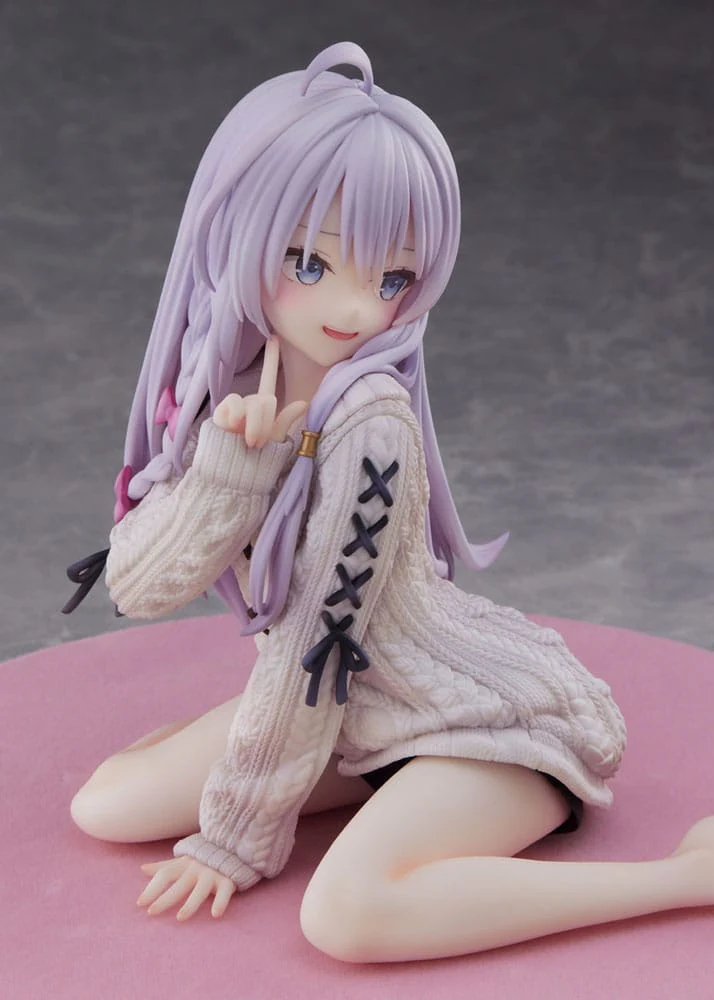 Wandering Witch: The Journey of Elaina PVC Statue 1/7 Elaina Knit One-piece Dress Ver. 15 cm - Image 12