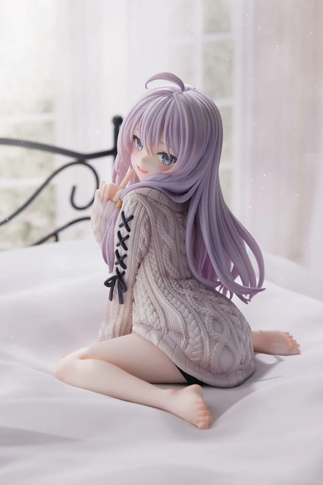 Wandering Witch: The Journey of Elaina PVC Statue 1/7 Elaina Knit One-piece Dress Ver. 15 cm - Image 4