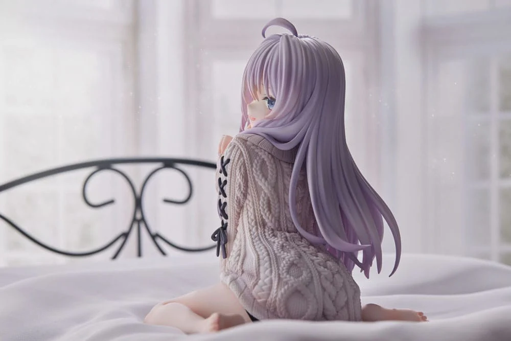 Wandering Witch: The Journey of Elaina PVC Statue 1/7 Elaina Knit One-piece Dress Ver. 15 cm - Image 5