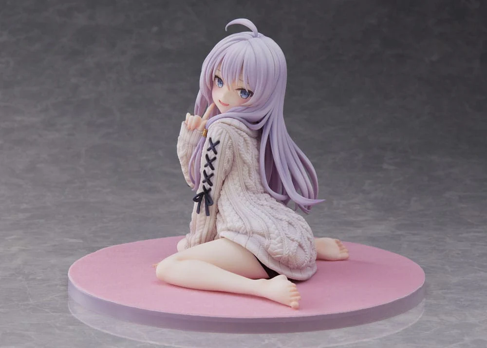 Wandering Witch: The Journey of Elaina PVC Statue 1/7 Elaina Knit One-piece Dress Ver. 15 cm - Image 6