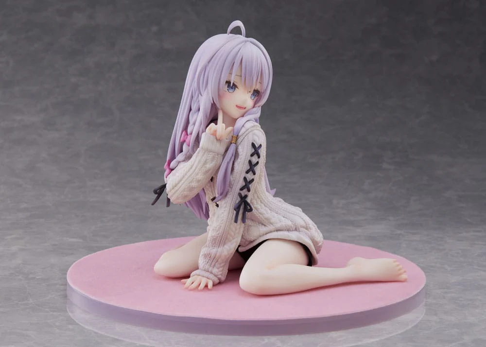 Wandering Witch: The Journey of Elaina PVC Statue 1/7 Elaina Knit One-piece Dress Ver. 15 cm - Image 8
