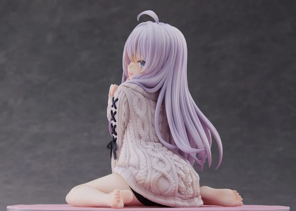 Wandering Witch: The Journey of Elaina PVC Statue 1/7 Elaina Knit One-piece Dress Ver. 15 cm - Image 9