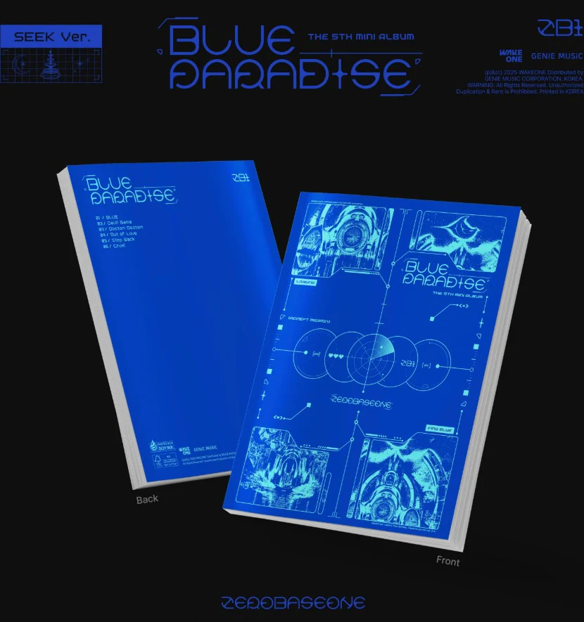 ZEROBASEONE - The 5th Mini Album [BLUE PARADISE] Standard Ver. - Image 2